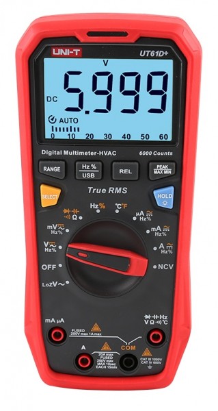 UT61D+  профессиональный цифровой мультиметр автомат