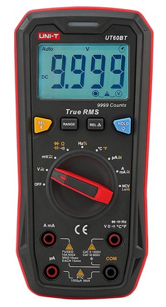 UT60BT компактный цифровой мультиметр автомат Bluetooth True RMS NCV
