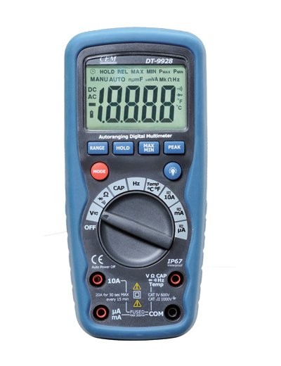 DT-9928T цифровой мультиметр с функцией True RMS