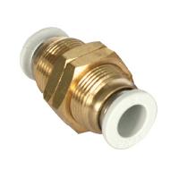 YPM6 фитинг прямой 2 БРС 6мм (M14x1)