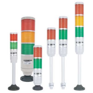 MT4B, MT5B, MT8B серия светосигнальных колонн с лампами накаливания