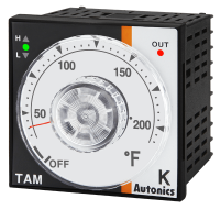Температурный контроллер c круговой шкалой Autonics TAM-B4SK1F