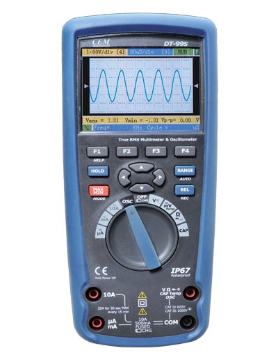 DT-9989 цифровой осциллограф-мультиметр