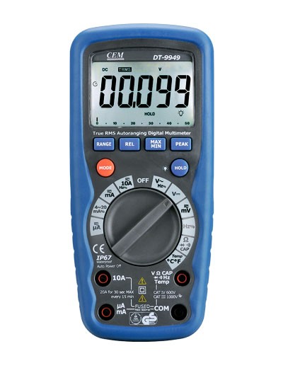 DT-9959 цифровой мультиметр с функцией True RMS