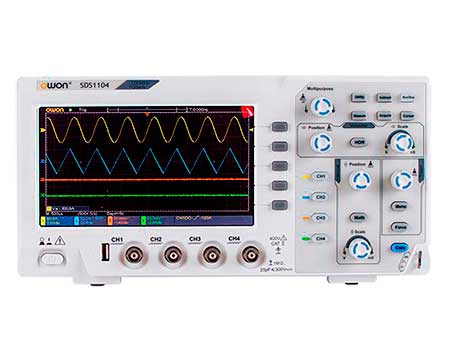 OS100 Четырех канальный Осциллограф
