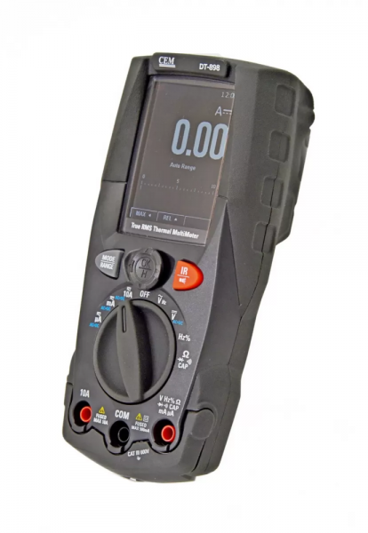 DT-898 - Мультиметр TRMS с встроенным тепловизором