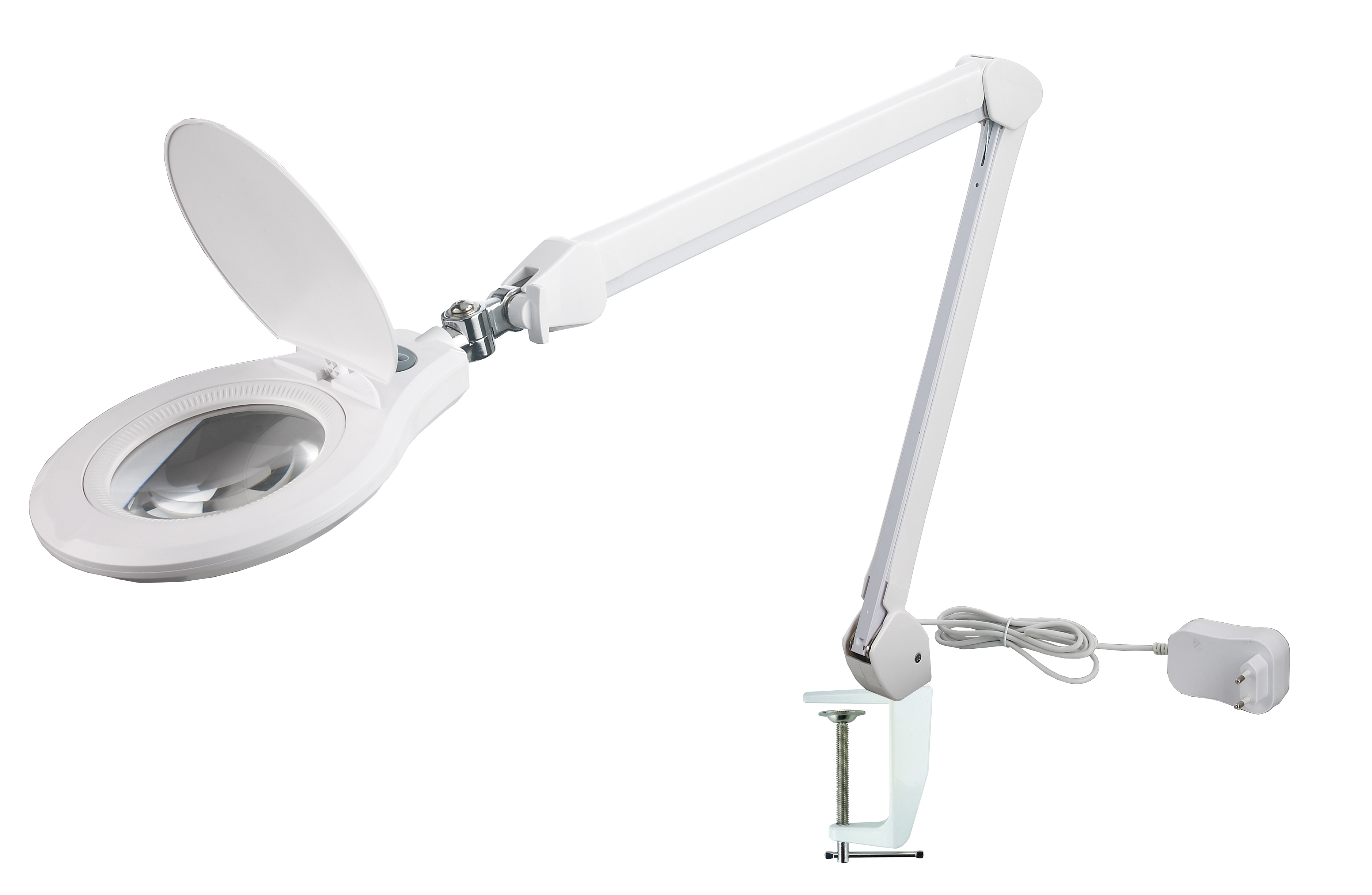 Модель 8066D3LED-U 5D лампа-лупа со светодиодной подсветкой и диммером .