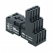 Монтажные колодки KIPPRIBOR PYF-044BE, PYF-144BE (для 4-контактных промежуточных реле серии RP)