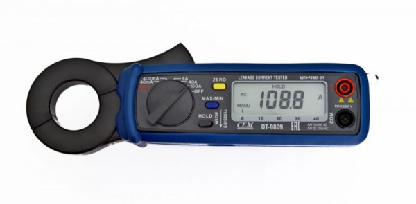DT-9809 клещи электроизмерительные