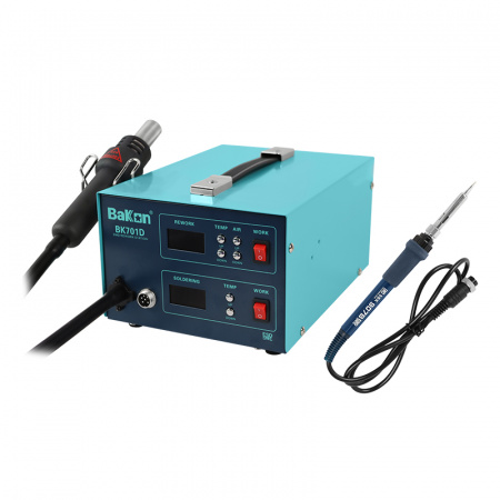 BaKon BK701D ESD ремонтный паяльный комплекс двухканальный