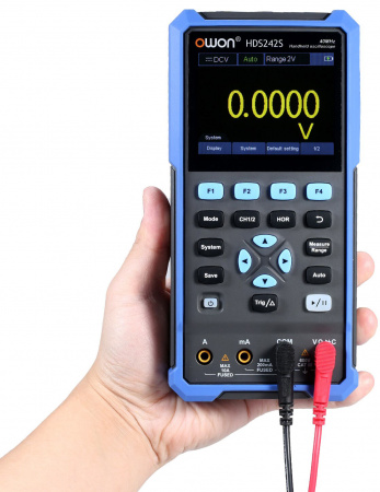 OWON HDS2202 компактный осциллограф-мультиметр