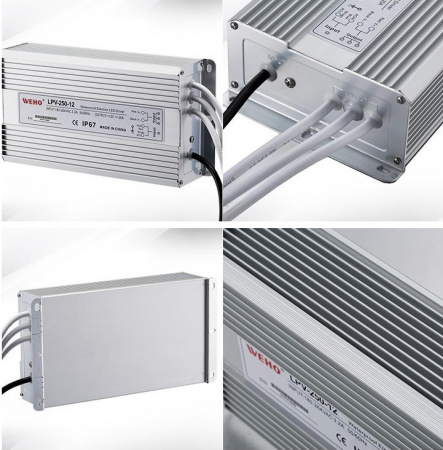LPV-250-24 LED-драйвер 24В, 250Вт , IP67