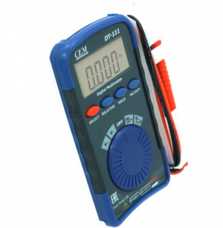 DT-111 цифровой мультиметр