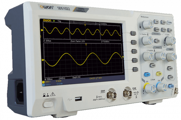 OWON SDS1022 осциллограф запоминающий начального уровня
