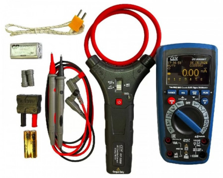 DT-9968BT цифровой мультиметр с функцией True RMS