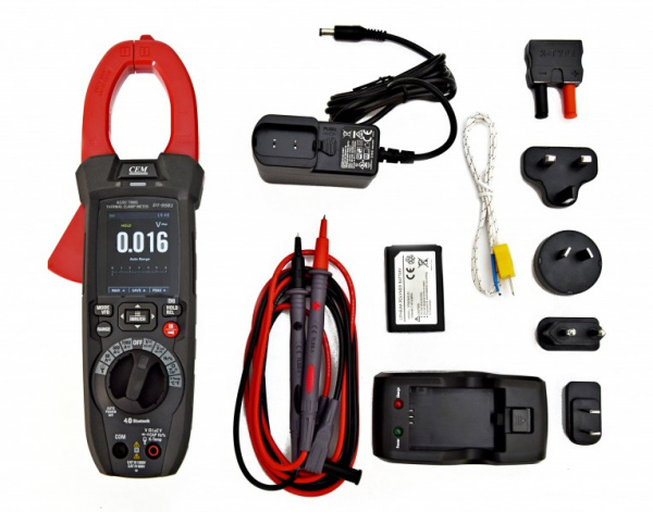 DT-9581 токоизмерительные клещи с тепловизором