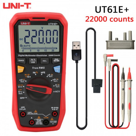 UT61E+ высокоточный профессиональный цифровой мультиметр автомат