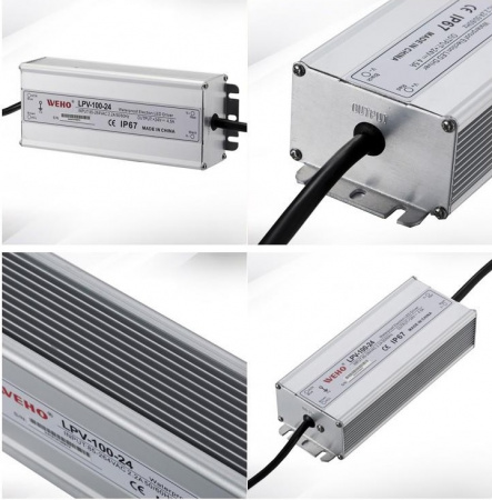 LPV-100-12 LED-драйвер 12В, 100Вт , IP67